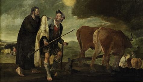 Elijah and Elisha by Abraham Bloemaert on artnet