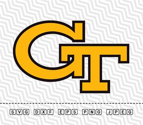 SVG Georgia Tech Yellow Jackets Logo Vector Layered Cut File | Etsy