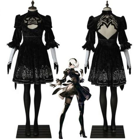 2B & 2E YoRHa No. 2 Costume for Cosplay - Full Set Philippines | Ubuy