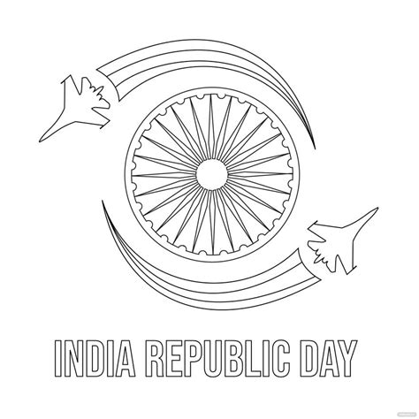 Republic Day Drawing Ideas For Kids - Templates Sample Printables