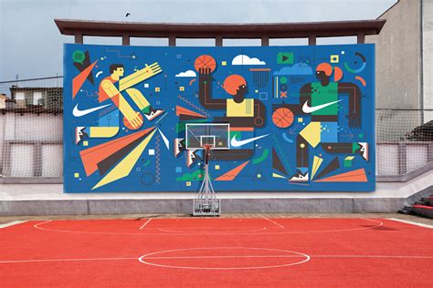 Neil Stevens - Nike Wall Mural