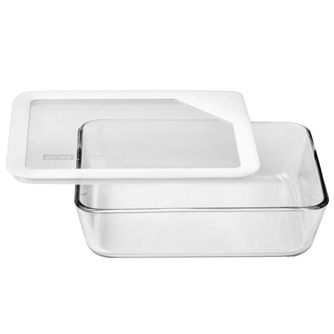 Pyrex® Ultimate 6 Cup Rectangular Storage Dish, White - Pyrex | Glass food storage containers ...