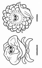 Girl Scout Daisy Flower Friends Coloring Pages sketch template