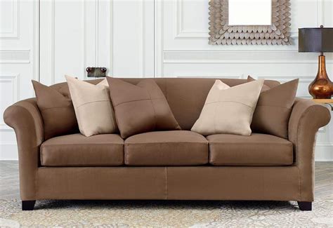 Ultimate Heavyweight Stretch Suede Separate Seat Sofa Slipcovers | SureFit