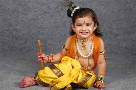 15 Krishna Janmashtami Celebration Ideas and Activities for Kids - K4 Craft | Baby krishna ...