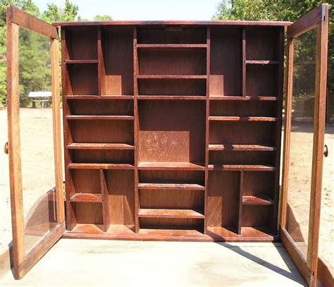 Wood Shadow Box Wooden Display Case Curio Curiosities Craft | Etsy