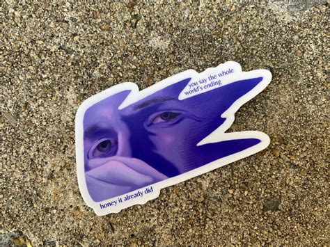 Bo Burnham All Eyes on Me Sticker - DECO Raleigh