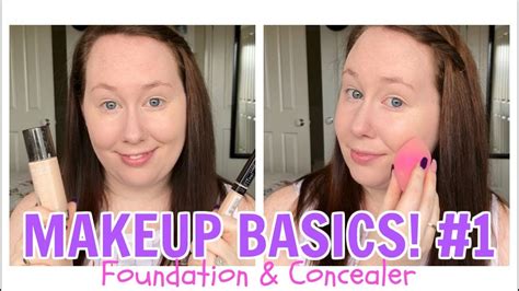 How to Apply Foundation & Concealer || MAKEUP BASICS SERIES - YouTube