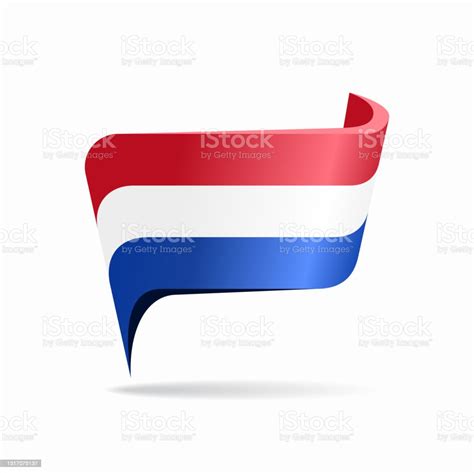 Dutch Flag Map Pointer Layout Vector Illustration Stock Illustration - Download Image Now - iStock