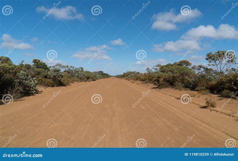 Road, Outback of Western Australia Stock Image - Image of clear, nature ...