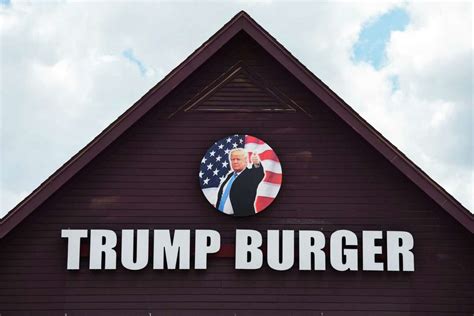 Texas' Trump Burger restaurant is a tourist attraction and monument