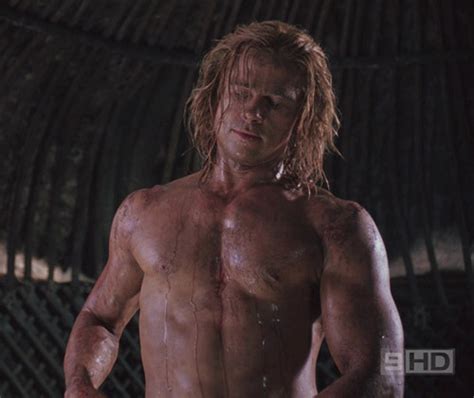 Brad Pitt Troy Abs