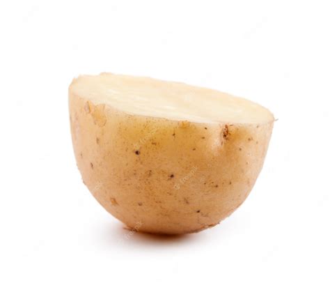 Premium Photo | Raw yellow potato isolated