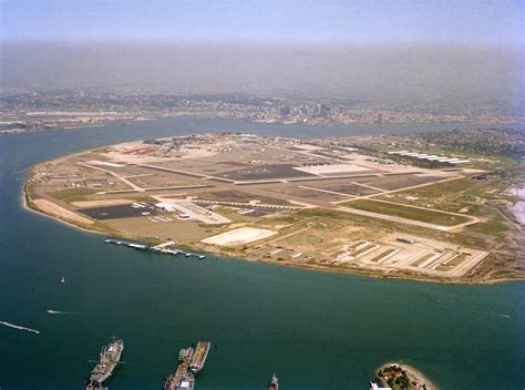 An aerial view of the Naval Air Station North Island - NARA & DVIDS Public Domain Archive Public ...