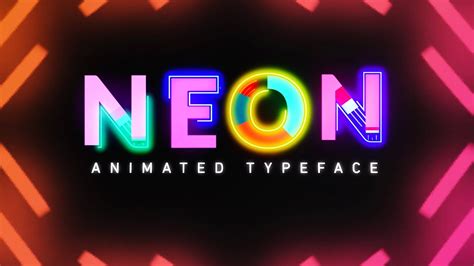 NEON: FREE Animated Text Typeface | Free Assets and Elements - YouTube