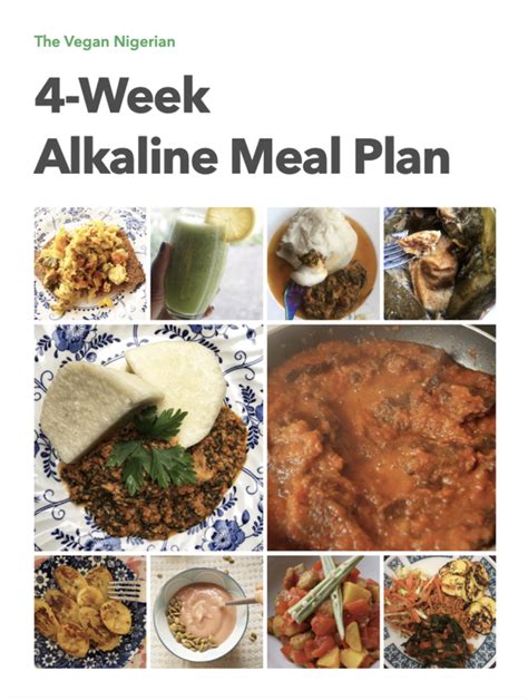 The Vegan Nigerian: Vegan Nigerian Meal Plan | Healthy, Alkaline