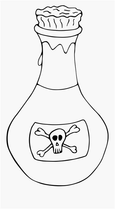 Bw Big Image Png - Poison Bottle Clip Art , Free Transparent Clipart ...