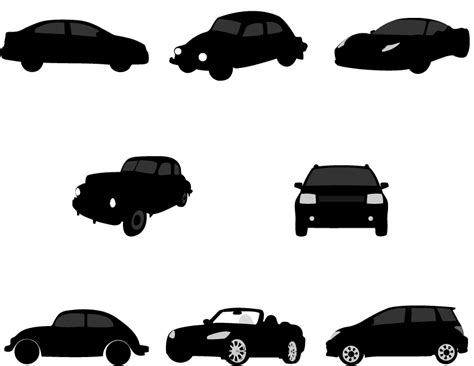 Free Car Silhouette Vector Free, Download Free Car Silhouette Vector ...