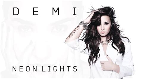 Demi Lovato - Neon Lights (OFFICIAL INSTRUMENTAL) | Neon light wallpaper, Demi lovato, Lit wallpaper