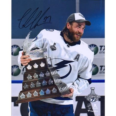 Victor Hedman Tampa Bay Lightning Fanatics Authentic Autographed 8" x 10" 2020 Stanley Cup ...