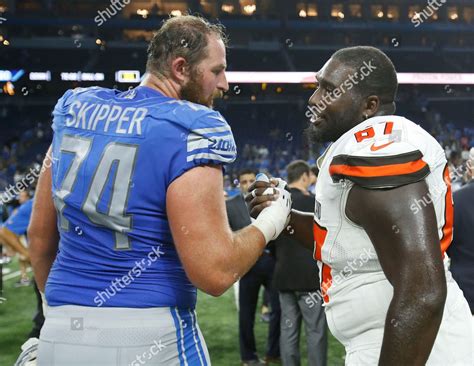 Detroit Lions Offensive Tackle Dan Skipper Editorial Stock Photo ...