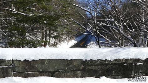 Snowfall 2017 - Blue Ridge Mountains - Alleghany County, NC - YouTube