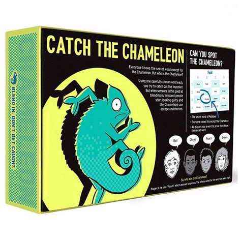 The Chameleon Card Game Board Game – Gameology