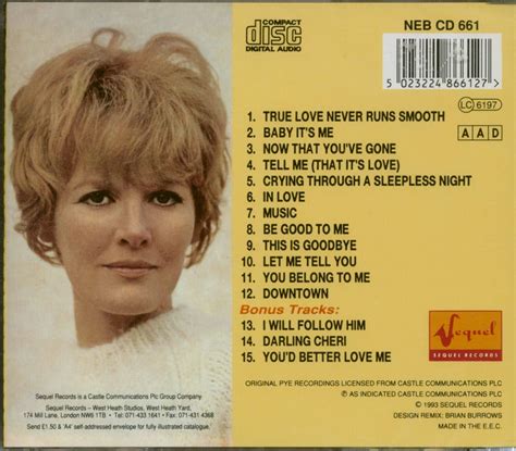 Petula Clark CD: Downtown (CD) - Bear Family Records