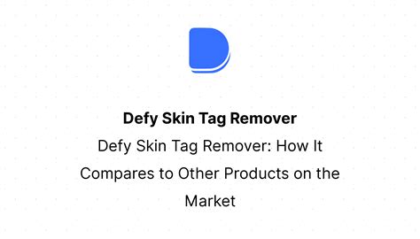 Defy Skin Tag Remover | Devfolio