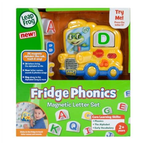 LeapFrog® Fridge Phonics Magnetic Letter Set, 5.2 x 5.5 x 1.9 Inch - Kroger