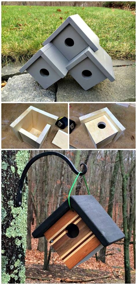 How to build a Birdhouse 55 Easy DIY Birdhouse Ideas â DIY | Bird houses diy, Bird house plans ...