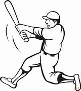 Baseball Bat Pages To Print Coloring sketch template