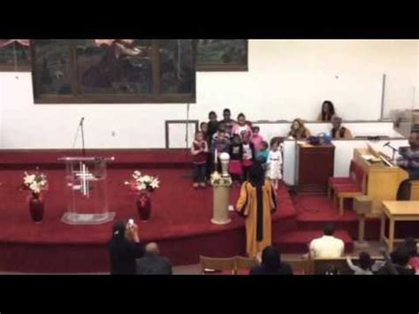 Rockdale Baptist Children's Choir Directed by Sis. Janice M - YouTube