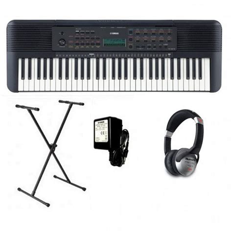 Yamaha PSR E273 Portable Keyboard Black Package