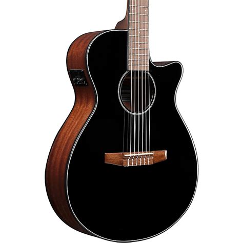 Ibanez AEG50N Acoustic-Electric Classical Guitar Gloss Black | Guitar ...