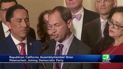 CA assembly member leaves Republican Party, joins Democratic Party