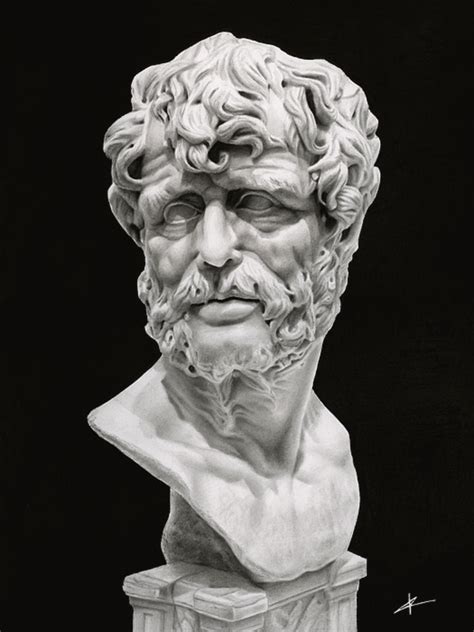 Seneca by Christian Klute in 2022 | Greek sculpture, Prismacolor art, Portrait sculpture