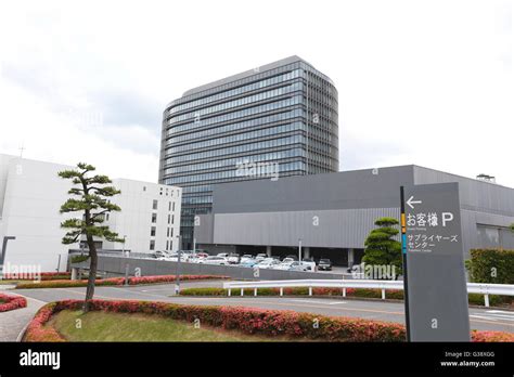 Toyota Motor Corp. headquarters in Toyota city, Aichi Prefecture, Japan ...