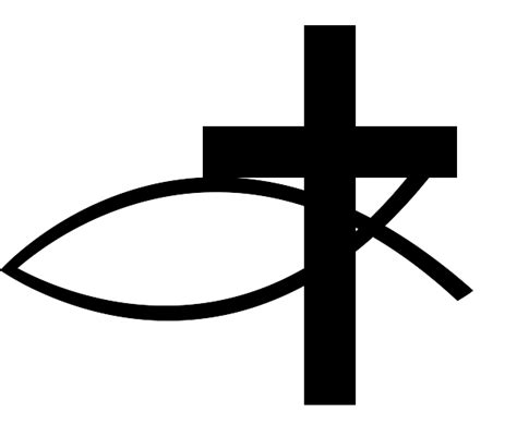 File:Christianity symbols Cross Ichthys.svg - Wikimedia Commons