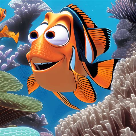 Disney Animation Finding Nemo · Creative Fabrica