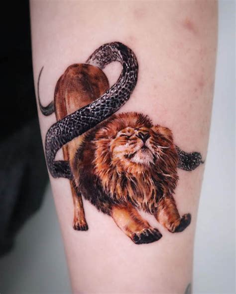 Details more than 70 lion calf tattoo best - in.coedo.com.vn