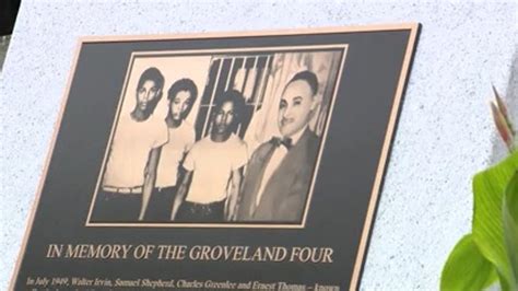 'Groveland Four' memorial unveiled in Lake County | FOX 35 Orlando