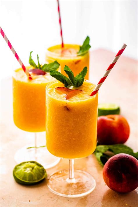 The Best Peach Daiquiri Recipe | Easy Weeknight Recipes