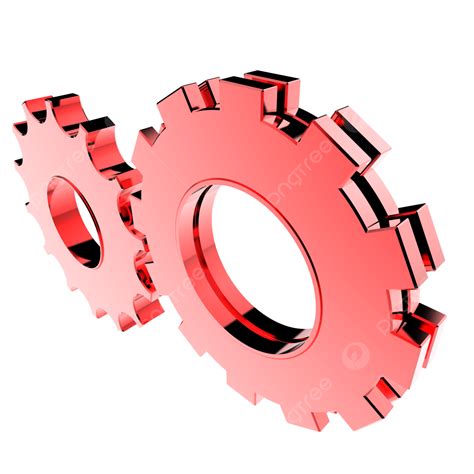 3d Cog Gear On White Background Drive, Cooperation, Engineering, Structure PNG Transparent Image ...