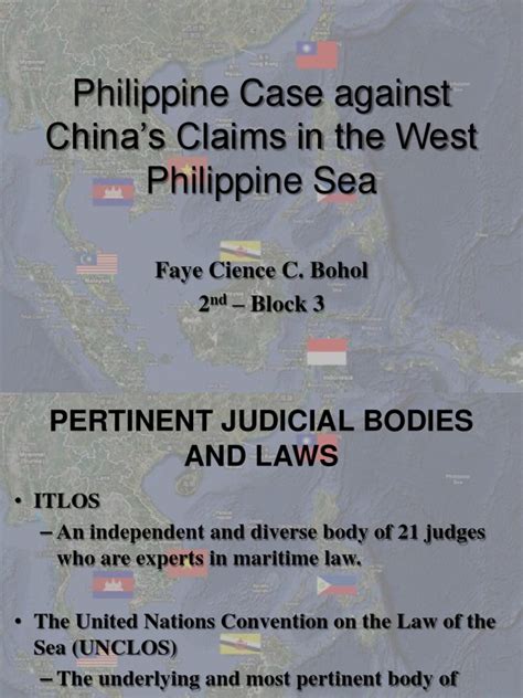 The Dispute between Philippines and China Concerning Territorial Claims in the West Philippine ...