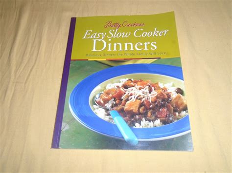 Betty Crocker's Easy and Slow Cooker Dinners Softcover - Etsy