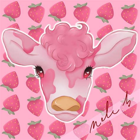 Strawberry Cow Drawings - Drawing.rjuuc.edu.np