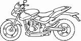Motorcycle Coloring Pages sketch template