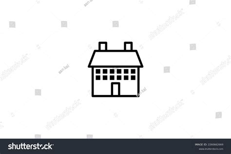 School Building Vector Icon Amazing Background Stock Vector (Royalty Free) 2260662669 | Shutterstock