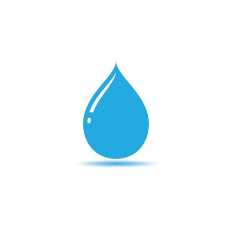 Water drop vector icon 14833280 Vector Art at Vecteezy